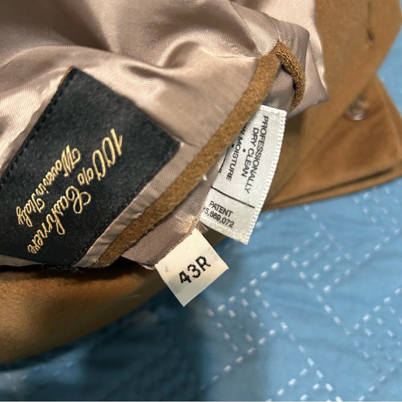 Hart Schaffner Marx Gold Trumpeter 100% cashmere blazer woven in Italy 43R - Picture 10 of 10